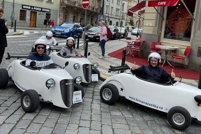 1-Hour Ride Across the Prague in Mini Hot Rod Car - What the Prague mini hot rod experience is really like