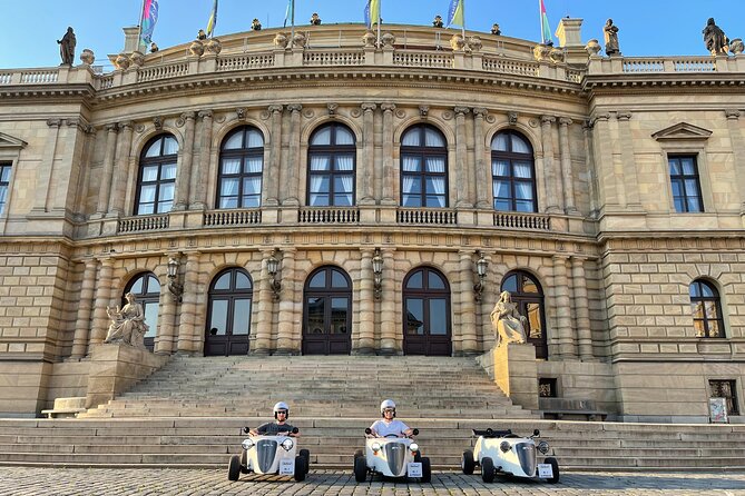 1-Hour Ride Across the Prague in Mini Hot Rod Car - Charles Bridge and the Dancing House
