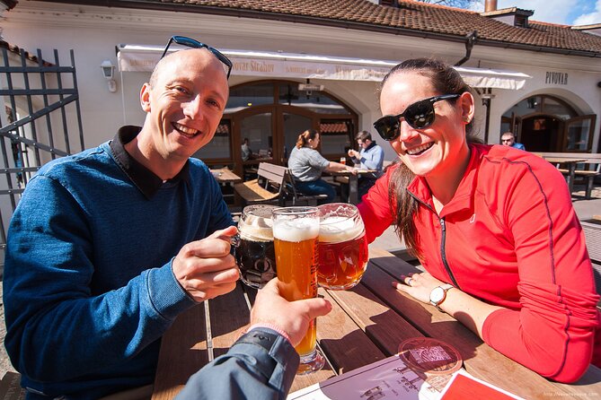 All Inclusive Ebike Tour Of Prague - Riding toward Letná Park and Prague Castle