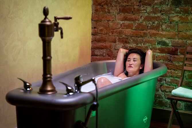 Beer Spa and Salt Cave in Prague (single bath) - What happens during the 20 to 25 minute bath