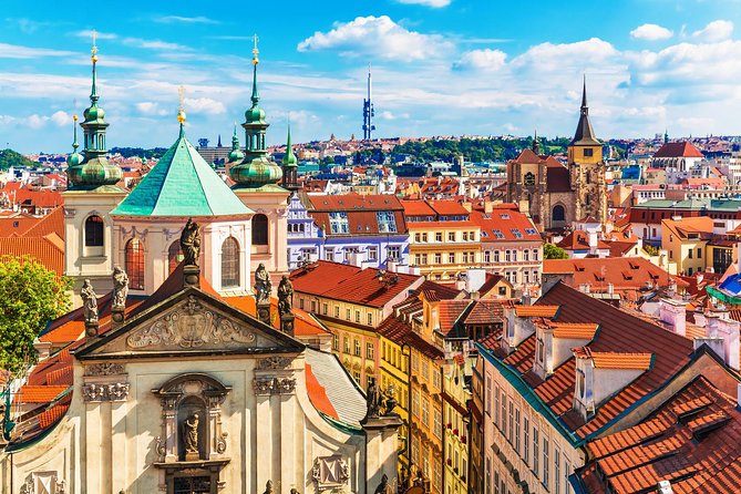 Best of Prague Private Walking Tour (Left and Right Riverbank) - Prague Castle and St. Vitus Cathedral: begin above the city