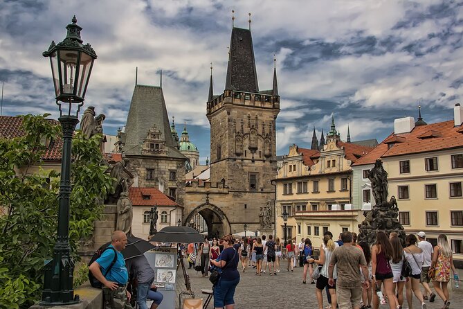 Best of Prague Private Walking Tour (Left and Right Riverbank) - Powder Tower and Municipal House: a strong finish