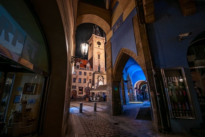 Best views of Prague by night - A pause above the Vltava at Dancing House