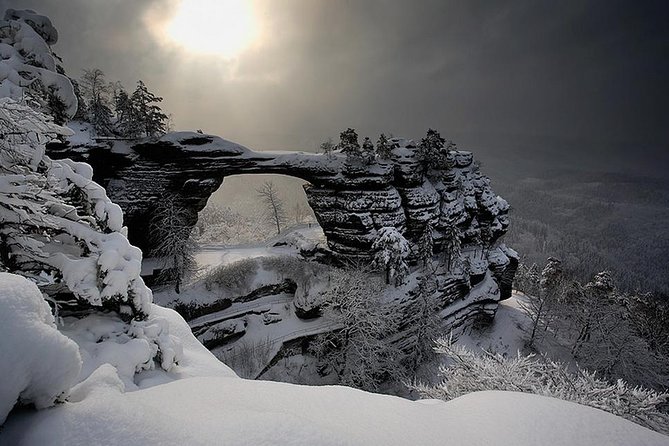 Bohemian and Saxon Switzerland All inclusive trip - Winter Tour - Bastei Bridge and the Elbe River Canyon