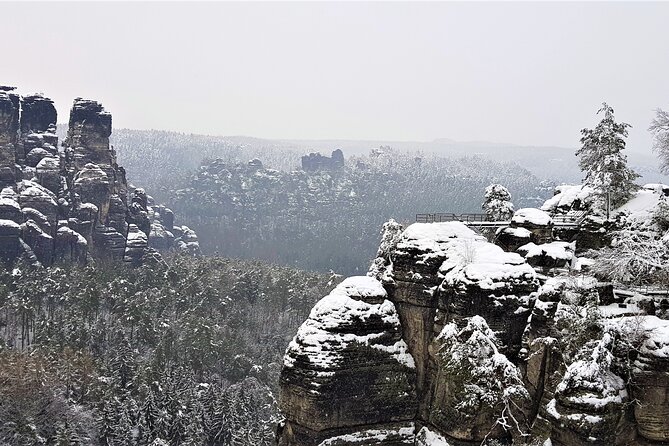 Bohemian and Saxon Switzerland All inclusive trip - Winter Tour - A Czech lunch near the forest route