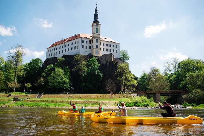 Canoeing on the Elbe river Děčín to Schmilka - The private, unguided format
