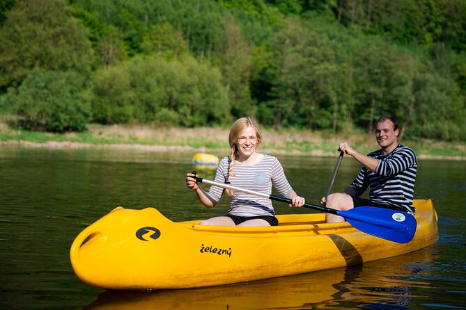 Canoeing on the Elbe river Děčín to Schmilka - From town to the Bohemian Switzerland canyon