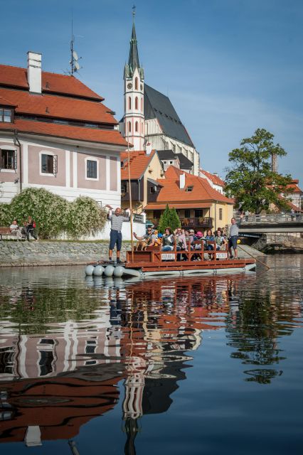 Český Krumlov: Advent Wooden Raft River Cruise - Starting at Krumlovské Benátky