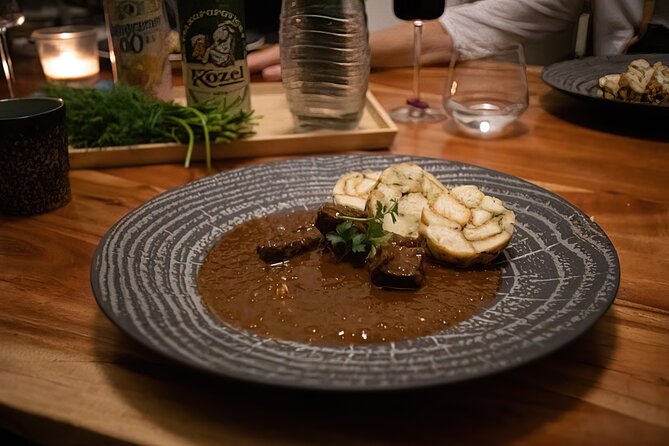Cooking Czech Menu with Chef - A market morning or an evening kitchen session