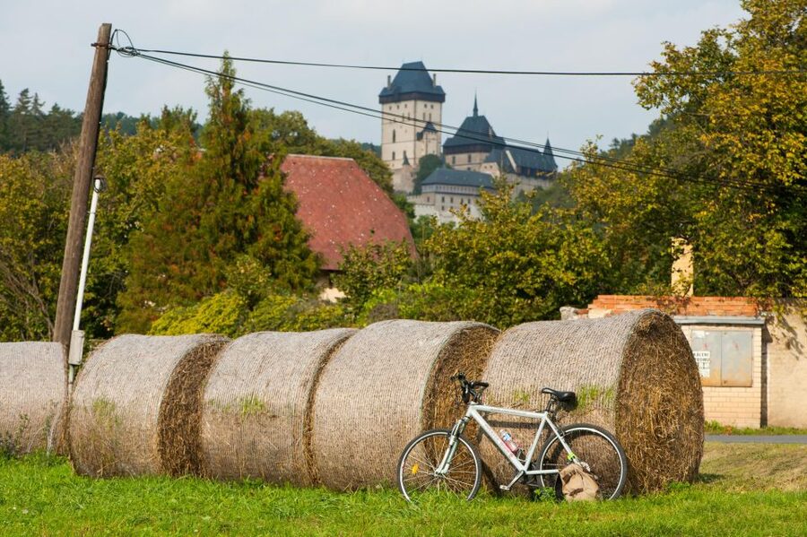 Countryside Bike Tour From Prague To Karlstejn Castle - Starting in Prague at Dlouha Street
