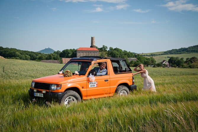 Countryside, Czech Garnet Panning, Farm,Lunch&Beer 4WD Adventure - Searching a creek for Bohemian garnets