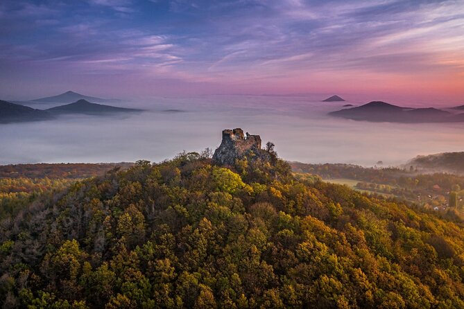 Cozy Winter Countryside Tour 4x4: Experience Authentic Bohemia - Looking over the Elbe at Dubičky