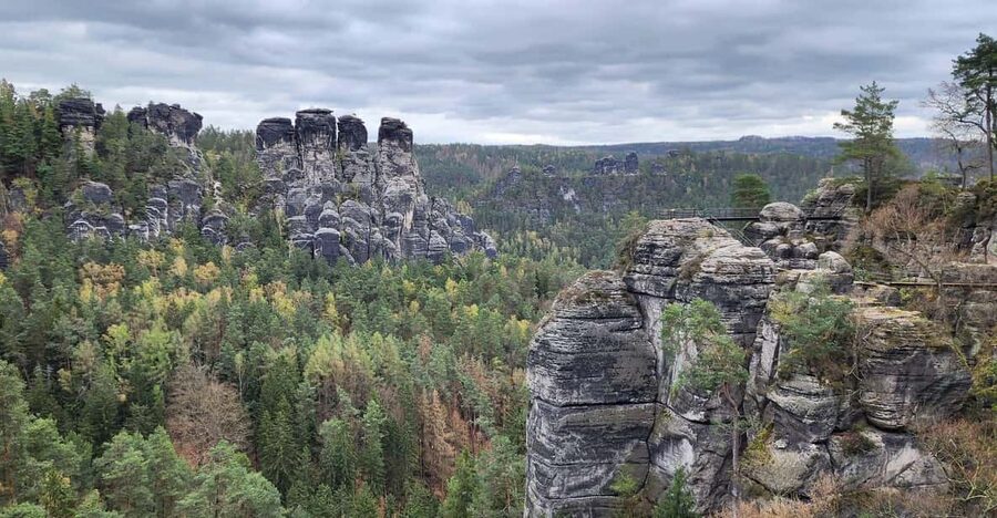 Day trip from Prague to Bohemian and Saxon Switzerland - The Kamenice River boat ride