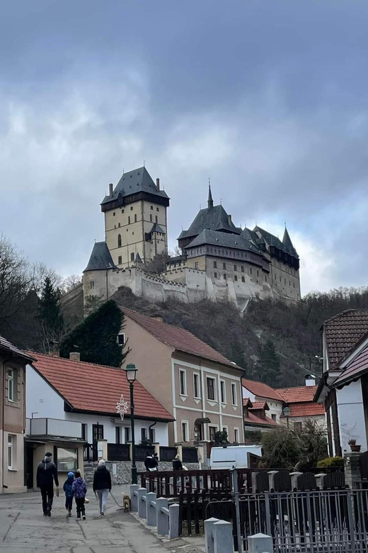 Day trip to Karlstejn castle and Famous Bohemian glassworks - From Prague to the Bohemian glass country