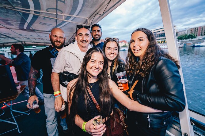 Drunken Monkey Prague Boat Party w/ 2hr Open Bar, DJ & Club Entry - Weather, cancellations, and group comfort