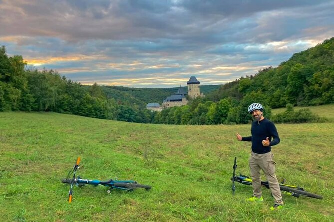E Bike Day Trip I Visit a Roman Castle and Taste Craft Beer - Forest tracks, villages, and a former missile base