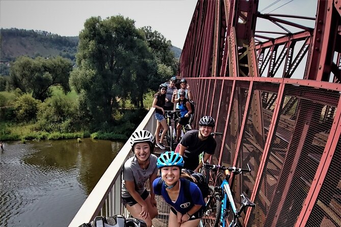 E Bike Day Trip I Visit a Roman Castle and Taste Craft Beer - Karlstejn Castle in a 45-minute stop