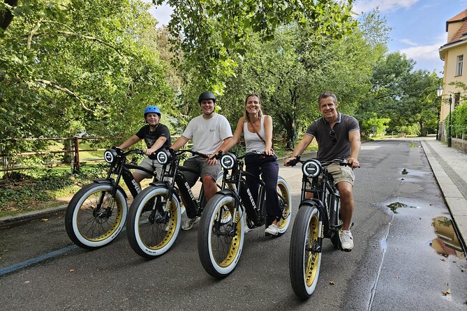 Ebike tour in Prague - Express Tour - Wenceslas Square and Powder Tower