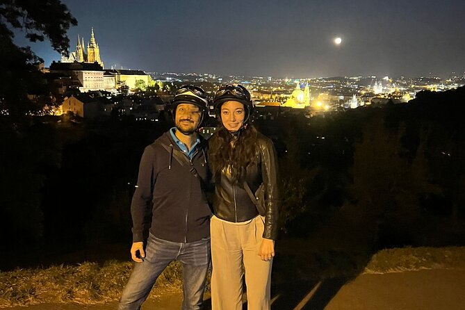 Electric Trike Night Tour in Prague - Live Guided - Wenceslas Square and the Powder Tower