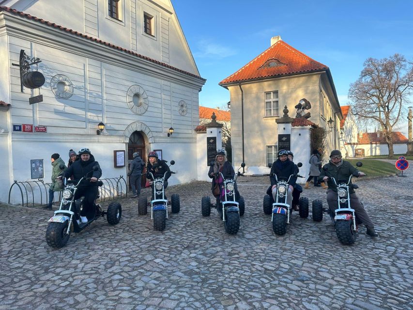 Electric Trike Sunset Prague Tour - Old Town Square Before Returning