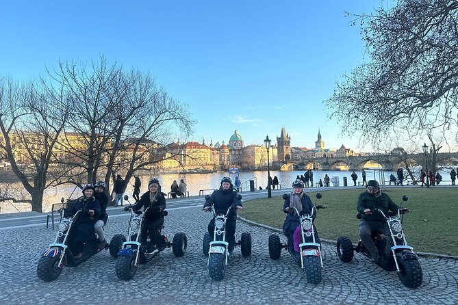 Electric Trike Tour in Prague - City Sightseeing & Fun Riding - Wenceslas Square and the Powder Tower