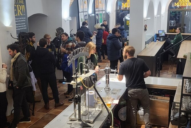 Enjoy 3 beers in Czech Beer Museum - Following the brewing story at your own speed