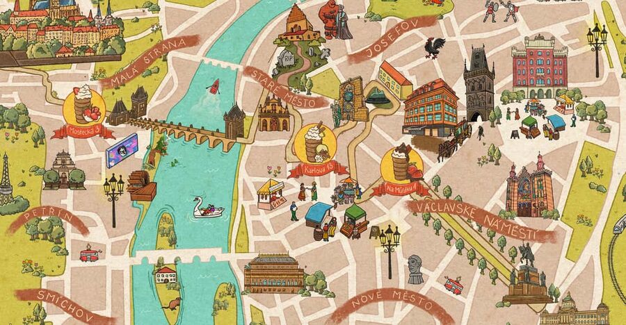 Explore Prague with our chimney cake Prague trail! - A sweet route through central Prague