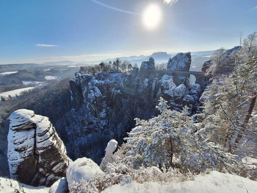 From Dresden: Bastei Bridge & Bohemian Switzerland Day Trip - Crossing into Czechia and reaching Pravčická Gate