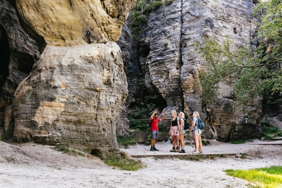 From Prague: Bohemian & Saxon Switzerland Iconic Day Trip - Transport, guides, and the small-group advantage