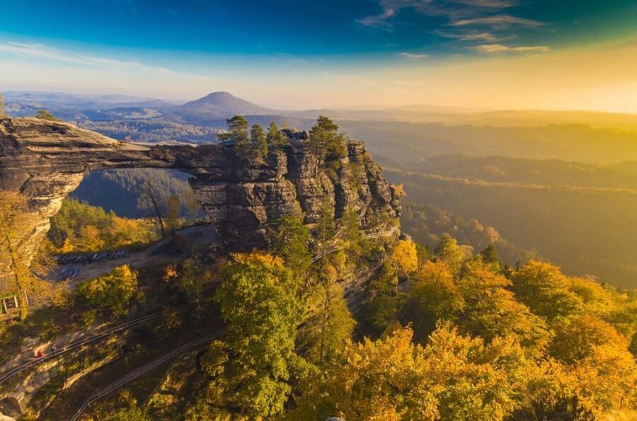 From Prague: Bohemian & Saxon Switzerland Iconic Day Trip - From Prague to the Bastei Bridge