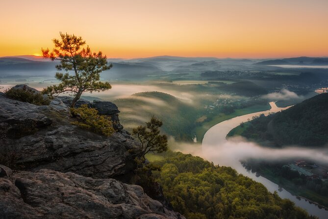 From Prague: Bohemian & Saxon Switzerland Small-Group Hike - Bastei Bridge and the Elbe Canyon views
