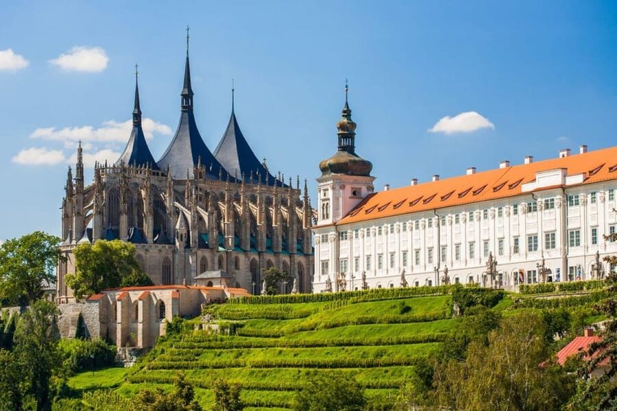 From Prague: Kutna Hora private Day Tour by car - St. Barbara’s Church and Kutná Hora’s grand Gothic face
