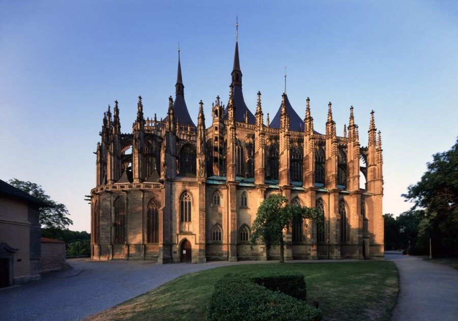 From Prague: Kutna Hora Walking Tour & St. Barbara Cathedral - St. Barbara Cathedral and the miners’ patron saint