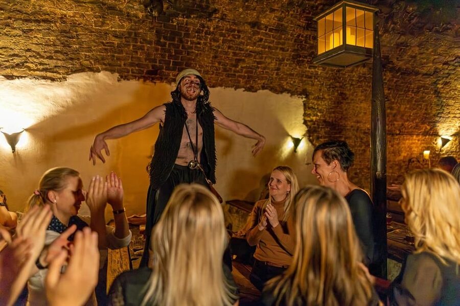 From Prague: Medieval Dinner, Show, Castle and Brewery - Leaving Prague for Dětenice