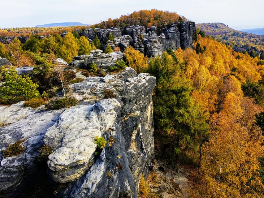 From Prague: Terezin Camp and Bohemian Switzerland Day Trip - Litoměřice brings coffee, cake, and a change of pace