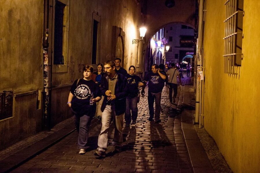 Ghost Walking Tour of Prague - Ungelt, Týn Church, and pretty Laura