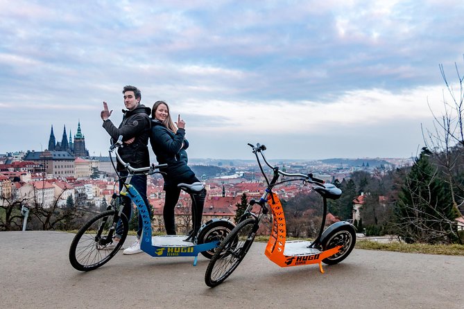 Grand City Tour of Prague on Cruiser e-Bikes or e-Scooters - Key points at a glance
