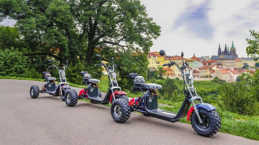 Grand City Tour on Electric Trike in Prague - Live Guided - Starting at Štěpánská 55