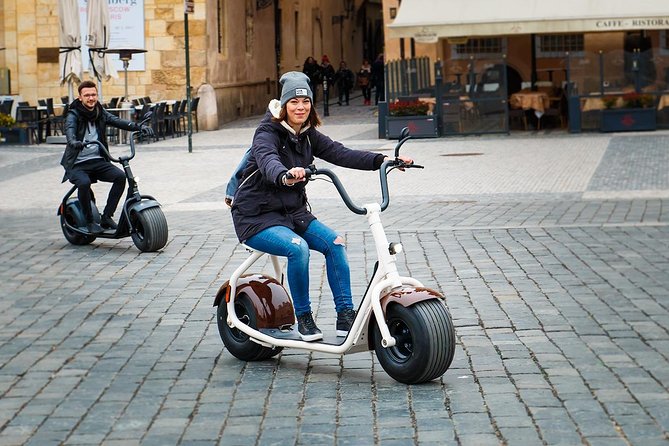 Grand city tour on Scrooser in Prague - What the two-hour pace feels like