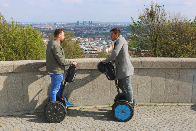 Grandiose half-day guided tour of Prague on Segway and eScooter - The Dancing House and the National Theatre