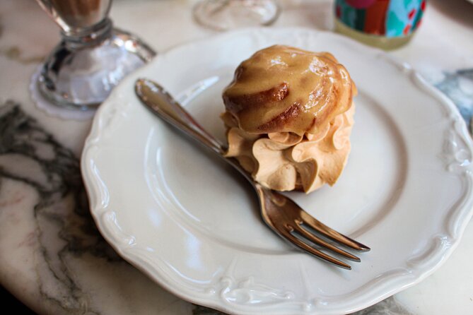 Guided 3-Hour Food Tasting Experience in Prague - Mysák: pastry inside a landmark setting