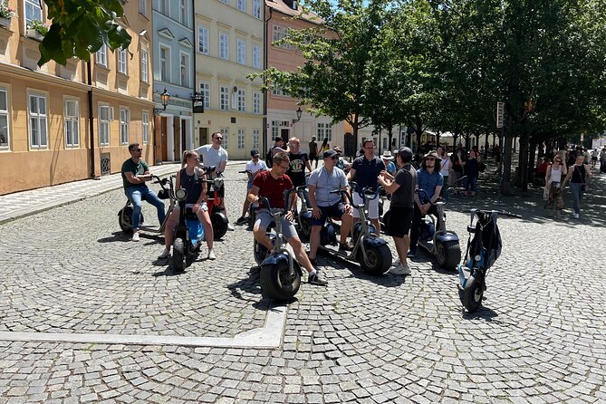 Guided sightseeing e-scooter tour of Prague: 2 hours - Letná’s open views and Hanavský Pavilion