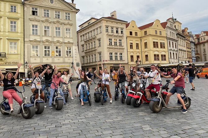 Guided sightseeing e-scooter tour of Prague: 2 hours - Starting near Old Town Square