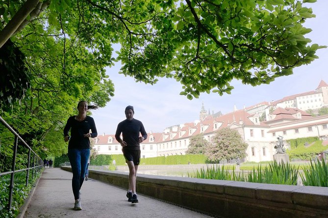 Guided Sightseeing Running Tour in Prague (9-12K) - Crossing Charles Bridge before the crowds build