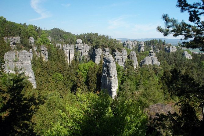 Hiking in fantastic Czech Paradise - Full Day Trip from Prague - The Rough Rock Trail: sandstone towers and forest views