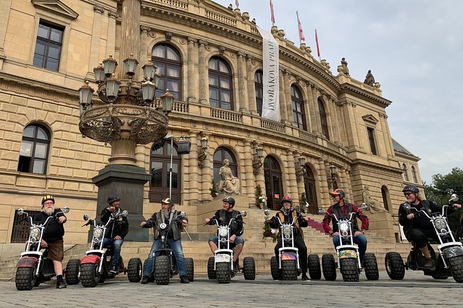 Live-Guided Tour - Trike-Harley Adventure of Prague - Prague Castle and St. Vitus Cathedral from outside