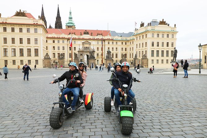 Live-Guided ️Trike-Harley️ Viewpoints tour of Prague - Meeting at Maltezske Square
