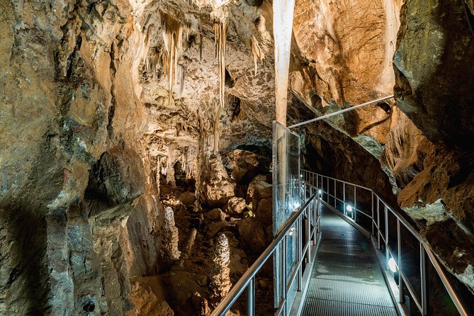 Moravian Carst And Brno Private Tour From Prague - Inside the Punkva Caves, where the boat ride changes the day