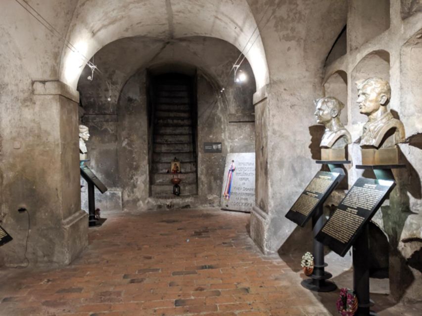 Operation Anthropoid Tour or Terezín Concentration Camp Tour - Inside the crypt beneath St. Cyril and St. Methodius