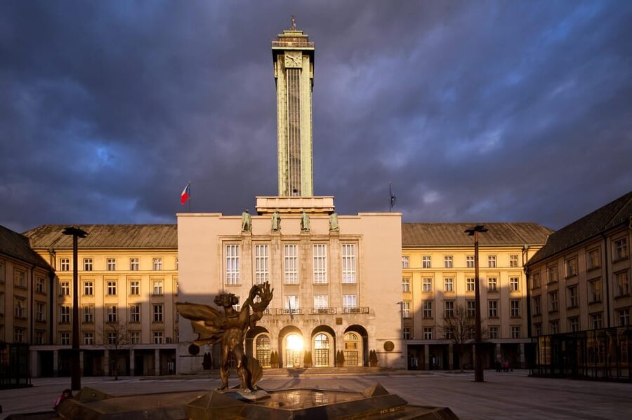 Ostrava: Entrance to the viewing tower of the new town hall - Why Ostrava’s New Town Hall tower is worth your time